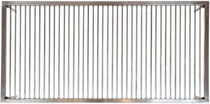 Argentina Stainless steel & Iron grill asado parrilla BBQ 100x50cm / 39.3x19.6in (Large)