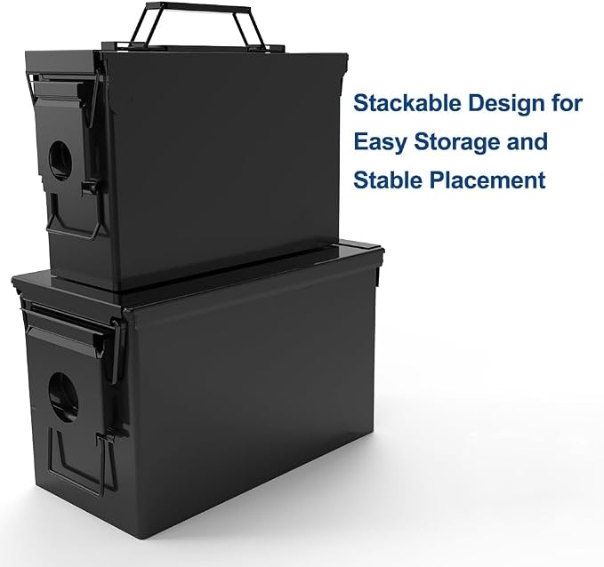 HARDROCK Metal Ammo Can, Ammo Box