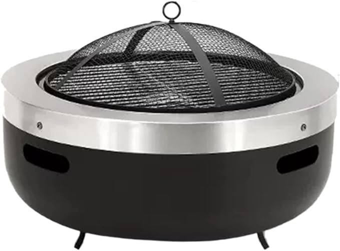 Grill Outdoor Camping Household Barbecue Table Charcoal Stove Courtyard Fire Basin Villa Rack Fireplace Tea BBQ Grill