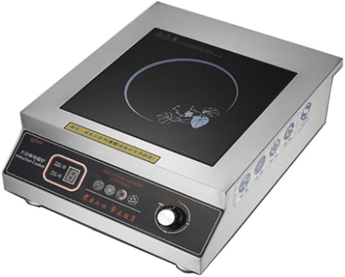 110V 5000W Electric Wok Burner Stove Commercial Induction Cooker Cooktop Household