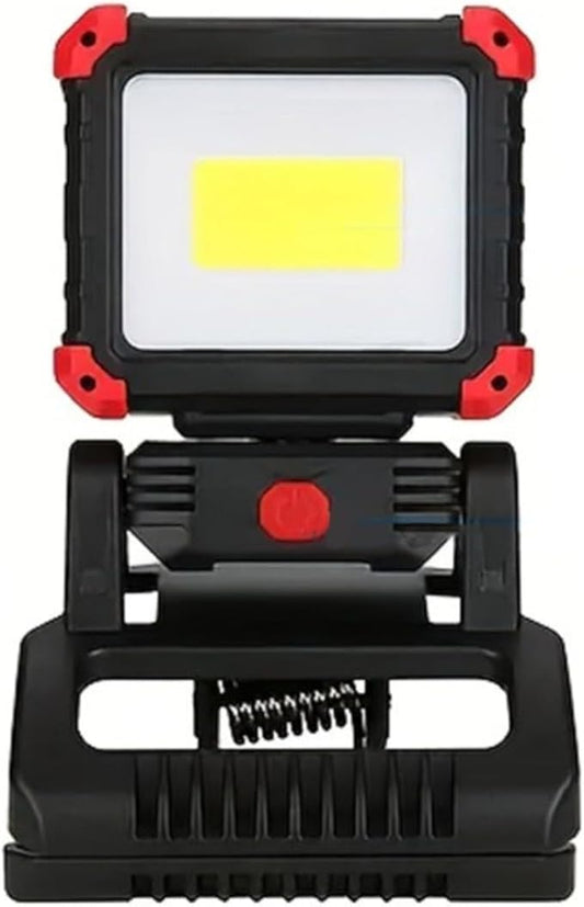 Portable Magnetic Clamping Work Light 270 ° Rotation Super Bright Light Charging COB LED Maintenance Lighting