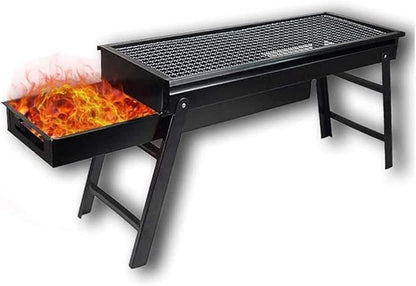 Portable Charcoal Grill for Camping BBQ Grills Outdoor Barbecue Grill, Lightweight Foldable BBQ Grill for Picnic Party Travel,6lbs,A-1