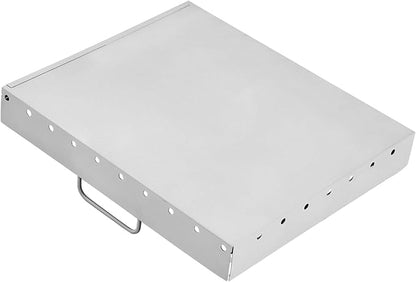 47183T-21 PS9900 Charcoal Tray Grill Replacement Parts for Smoke Hollow 47183T HC4518L PS9500 6500 6800 8500 Iron Charcoal Pan SH5000 SH7000 Charcoal Grill Charcoal Basket with Handle Grill Parts
