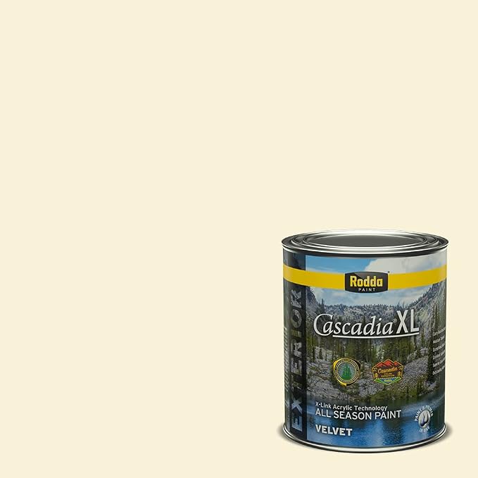 Rodda Paint CASCADIA XL Exterior Velvet Paint & Primer in One, Quart, Dillard's Blue