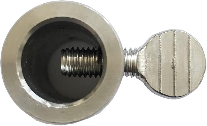 Stainless Steel 304 Rotisserie Spit Rod Roller Bushing Rolling Collar Fits: 1/2 Inch(12mm) Hexagon & Round, 3/8 Inch Square