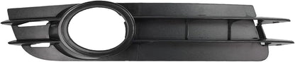 Fog Light Grill Cover Frame Lamp Shade，Compatible with Audi A6/A6 Quattro Accessories （ 2005—2008） 4F0807681A 4F0807682A(Right Passenger Side)