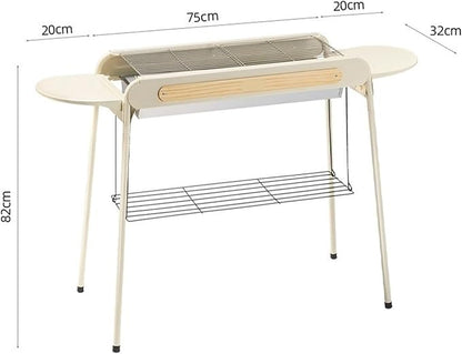 Camping Barbecue Grill Outdoor Barbecue Grill Portable Charcoal Grill Foldable Grill for Camping Barbecue Charcoal Grill