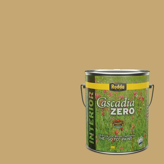 Rodda Paint CASCADIA ZERO Interior Flat Paint & Primer in One, 1-Gallon, Jungle Expedition