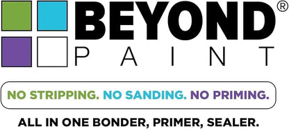 Beyond Paint All-in-One Refinishing Paint, No Sanding, Matte Finish for Cabinets, Countertops, Furniture and Doors, 1 Pint, Pewter