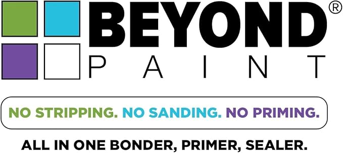 Beyond Paint All-in-One Refinishing Paint, No Sanding, Matte Finish for Cabinets, Countertops, Furniture and Doors, 1 Pint, Nantucket