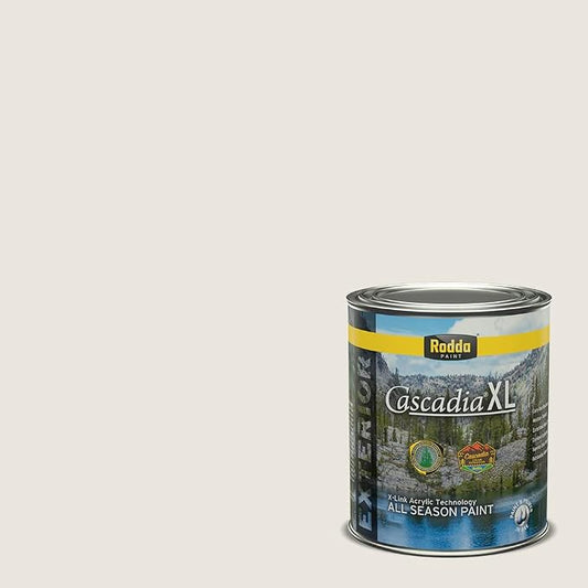 Rodda Paint CASCADIA XL Exterior Satin Paint & Primer in One, Quart, August Moon