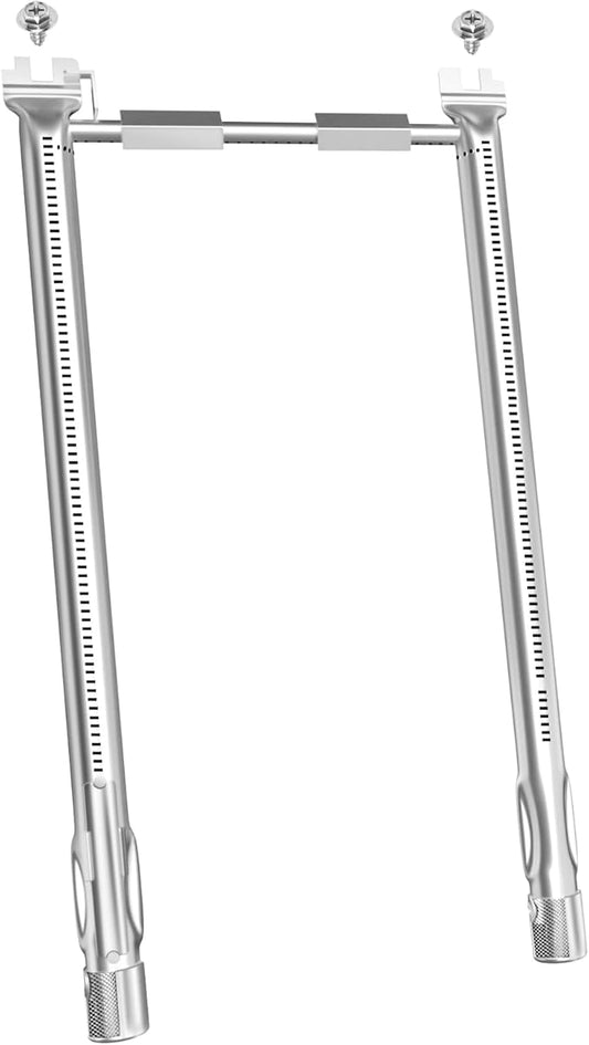 69785 Grill Burner for Weber Spirit I & II & GS4 Spirit II 200 Series, Spirit E-210, E-220, Spirit S-210, S-220 Gas Grills with Up Front Controls, 304 Stainless Steel Weber Grill Parts