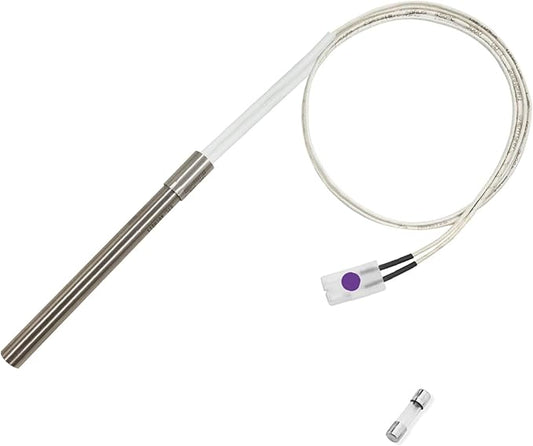 120V AC Hot Rod | Igniter Replacement for Camp Chef, Pit Boss (Not for PTG/Lockhart/Rapid Igniter), Traeger AC Models (Excludes D2 DC Series), Z Grills, Nexgrill, Oklahoma Joe's Pellet Grill & Smoker