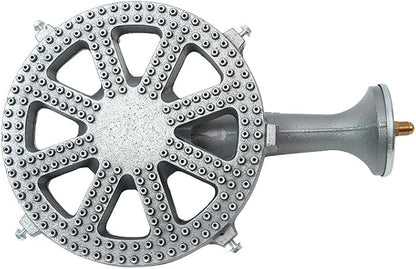 COOKAMP Cast Iron Propane Burner Head with Brass Fitting Orifice (SH16-DIY Burner)
