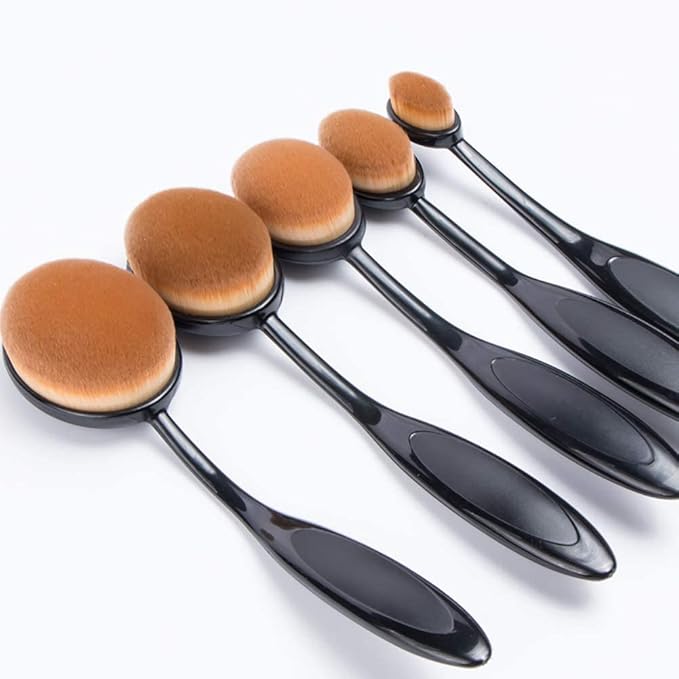 UNIMEIX 5 Pack Blending Brush for Card Making Crafting Ink Blender Brushes Set Tool Paper Background Brush Drawing Scrapbooking & Stamping Supplies