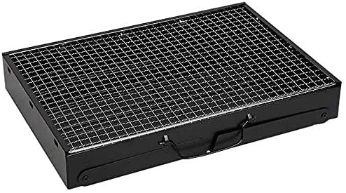 Portable Charcoal Grill for Camping BBQ, Outdoor Barbecue Grill Foldable Stove for 1-6 Persons Picnic Travel Beach Party, Lightweight Camping BBQ Grills with Handle,A-1