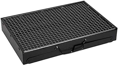 Portable Charcoal Grill for Camping BBQ, Outdoor Barbecue Grill Foldable Stove for 1-6 Persons Picnic Travel Beach Party, Lightweight Camping BBQ Grills with Handle,A-1