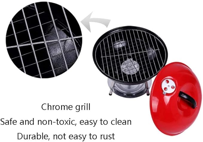 Barbecue Grill Outdoor Portable Charcoal BBQ Outdoor Grill Cooking Garden Barbecue Terrace Camping Camping Picnic