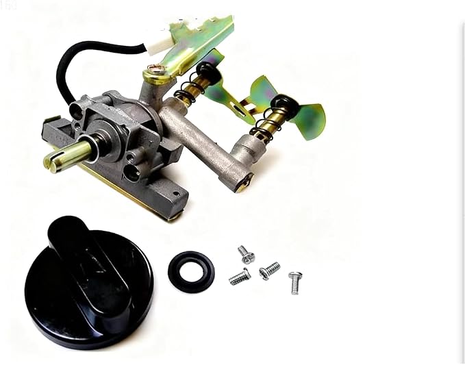 Desktop Gas Stove Electronic Igniter(including ignition switch and igniter)。 (Double-nozzle right gun, Natural Gas)