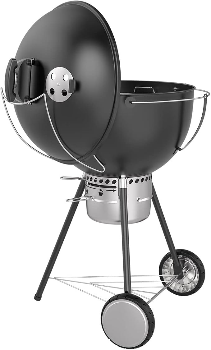 Grill Lid Holder for Weber Kettle Lid Holder 8411, for Weber Kettle Grill Accessories Charcoal Kettle Grill 22",Grill Lid Holder Replacement Parts for Weber Slide-Aside Lid Holder 8411