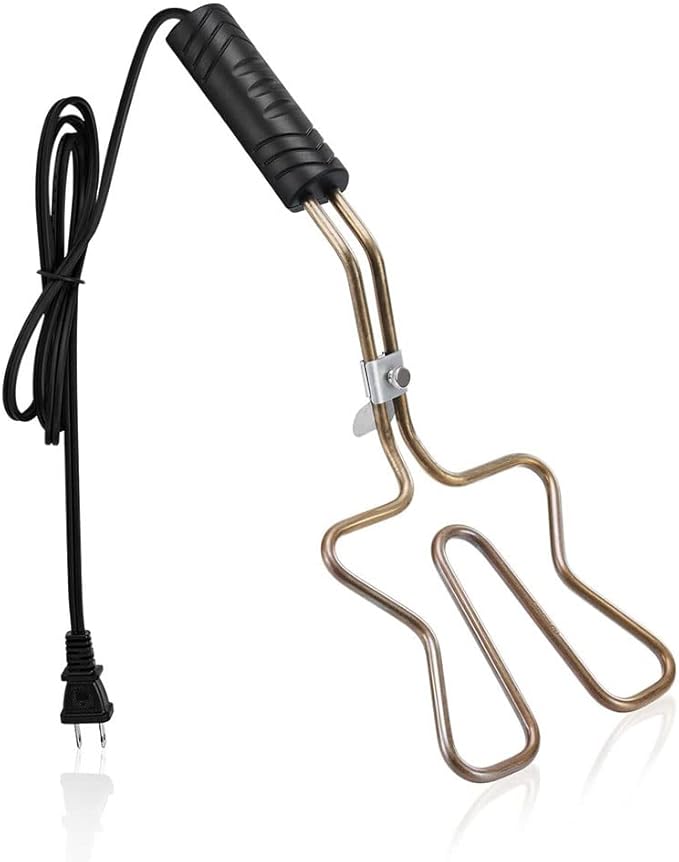 Electric Charcoal Fire Starter Lighter – BBQ Grill Starter for Fireplace Campfires Coal Quick Ignite Briquettes |No Sparks or Flames | 304 Stainless Steel Coils Elements 5ft Long Cable Cord 700W