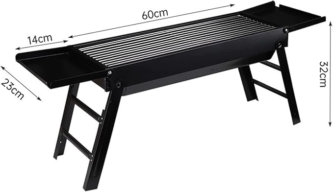 Charcoal Grills Outdoor Portable Folding BBQ Grill Home Charcoal Grill Stove Camping BBQ Barbecue Shelf Mini Charcoal Stove