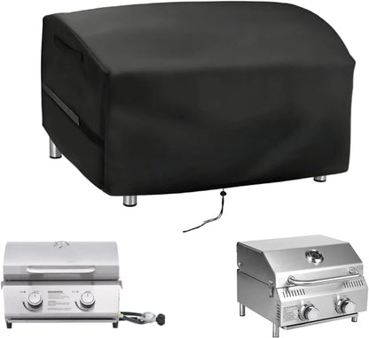 Mini Gas Grill Cover for Monument for Bestfire Tabletop 2 Burners Gas Grill | 18x18x14,Waterproof Dustproof Heavy Duty Oxford Fabric