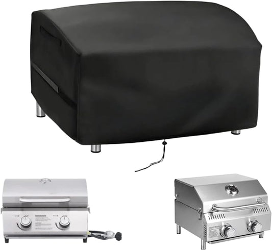 Mini Gas Grill Cover for Monument for Bestfire Tabletop 2 Burners Gas Grill | 18x18x14,Waterproof Dustproof Heavy Duty Oxford Fabric