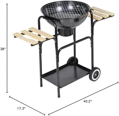 Charcoal BBQ Grill Camping Stove for Outdoor Cooking,for Tailgating Patio Backyard Camping