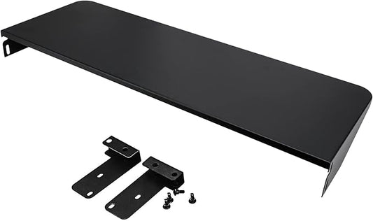 Utheer Folding Front Shelf for Traeger Pro 780 and Ironwood 885, BAC442 Grill Accessory 32.9" x 11.5", Heavy-Duty Steel Table Supports 60 LBS, Foldable Prep & Storage Station for BBQ Tools & Food