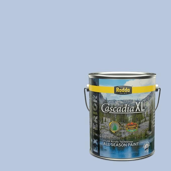 Rodda Paint CASCADIA XL Exterior Satin Paint & Primer in One, 1-Gallon, Babbling Creek