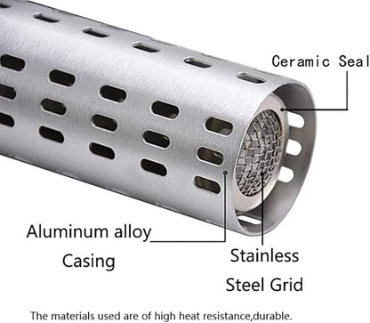 Grill Charcoal Lighter Fire Starter Wood Burning Fireplaces and Fire Pits Electric Chimney Charcoal Starter,BBQ Fire Starter Electric Charcoal Grill Lighter Igniter for Barbeque (Silver)