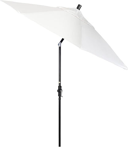 California Umbrella 9' Round Aluminum Pole Fiberglass Rib Market Umbrella