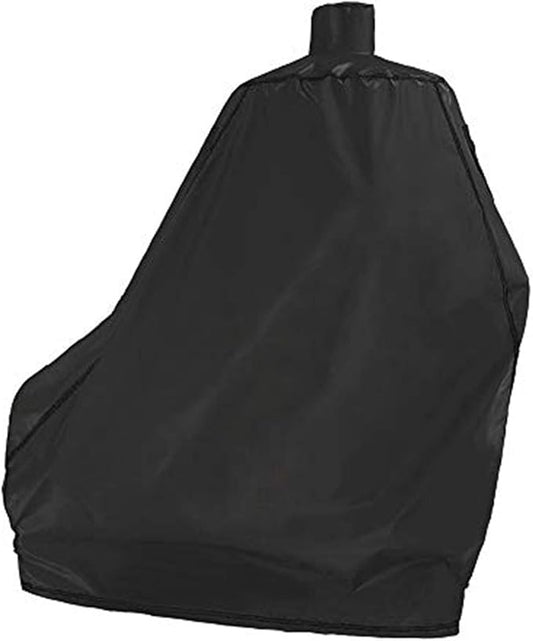 iCOVER Grill Cover, Fits for Dyna-Glo DGSS1382VCS-D and DGSS1382VCS, Heavy Duty Vertical Offset Charcoal Smoker Grill Cover, Waterproof Smoker Cover, BBQ Grill Cover for Outdoor Grill, Black