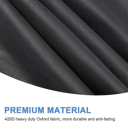 Flat Top Grill Cover Compatible with Royal Goumet 2 Burner Griddle, 38 Inches Waterproof Propane Griddle Cover for Outdoor Grill Cart Table-38 x 24 x 33.8 Inch