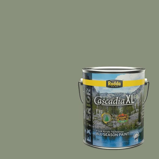 Rodda Paint CASCADIA XL Exterior Satin Paint & Primer in One, 1-Gallon, Bowling Green