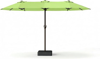 15FT Large Patio Umbrella with Base Included