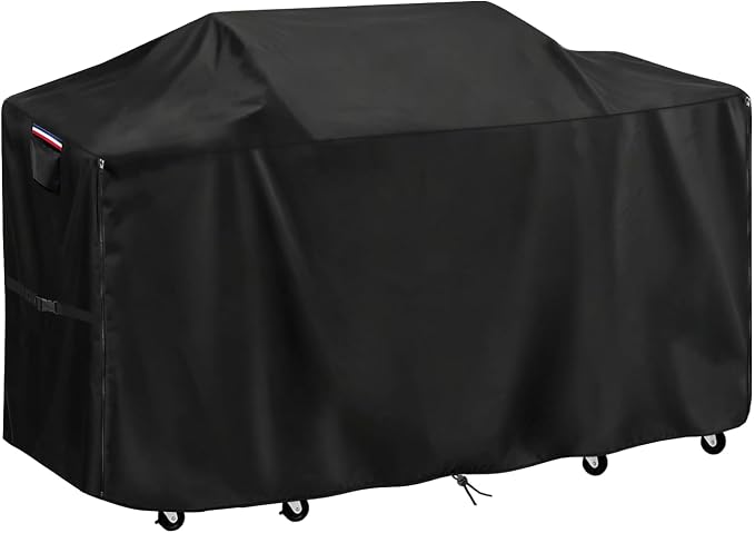 86 Inch Island Grill Cover, Outdoor Kitchen BBQ Waterproof Cover | Heavy Duty Outdoor Large Island Covers for Patio BBQ, 86"L x 28"W x 46"H