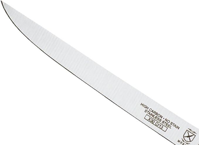 Mercer Culinary Millennia Color Handle Cutlery 6" Narrow Boning Knife Red