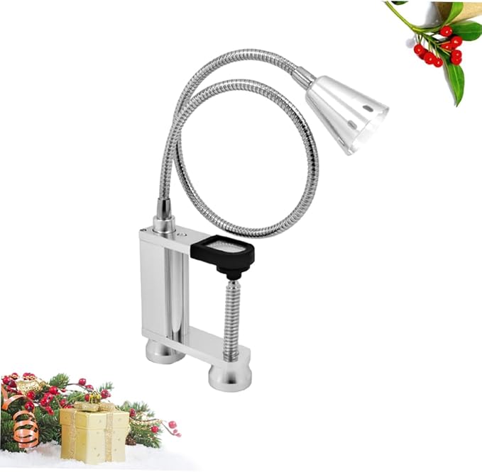 Totority Grill Light for Outdoor Barbecue Practical Led Lamp Lightweight Portable Instant Cooking Area Lighting Construction No Battery