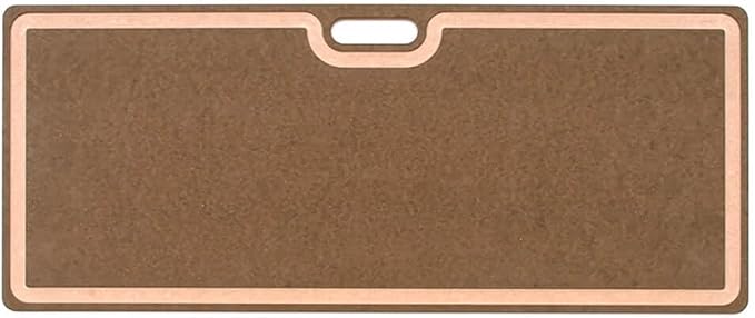 Epicurean 35 Inch Big Game Cutting Board | Microplastics free, Large carving station with deep juice groove and easy-carry handle