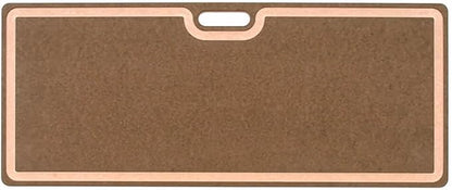 Epicurean 35 Inch Big Game Cutting Board | Microplastics free, Large carving station with deep juice groove and easy-carry handle