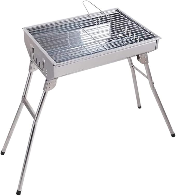 Barbecue Charcoal Grill Stainless Steel Barbecue Grill Outdoor BBQ Stove Charcoal Barbecue Stove Outdoor Camping BBQ Grill Charcoal BBQ Grill