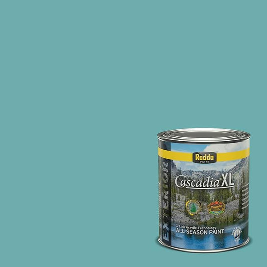 Rodda Paint CASCADIA XL Exterior Satin Paint & Primer in One, Quart, Cold North