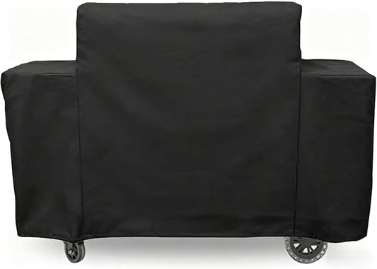 Grill Cover for Pit Boss 4-Burner Ultimate Lift-Off Griddle Grill PB4BGD2, 600D Heavy Duty Waterproof Fade Resistant Cover for Pit Boss Sierra 4B Ultimate Griddle