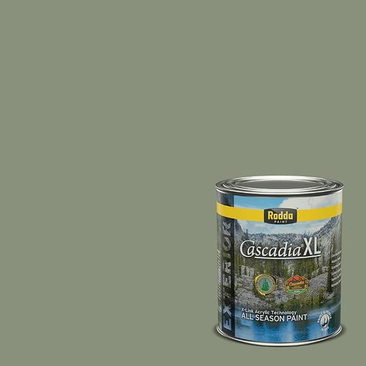 Rodda Paint CASCADIA XL Exterior Velvet Paint & Primer in One, Quart, Bowling Green