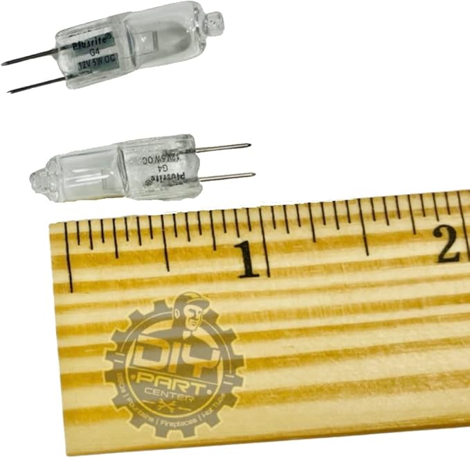 5 Watts Bulbs for BBQ Grill Compatible with Bull Grills Clear White Light Bulbs 2 Pack 12 Volt 16532 2