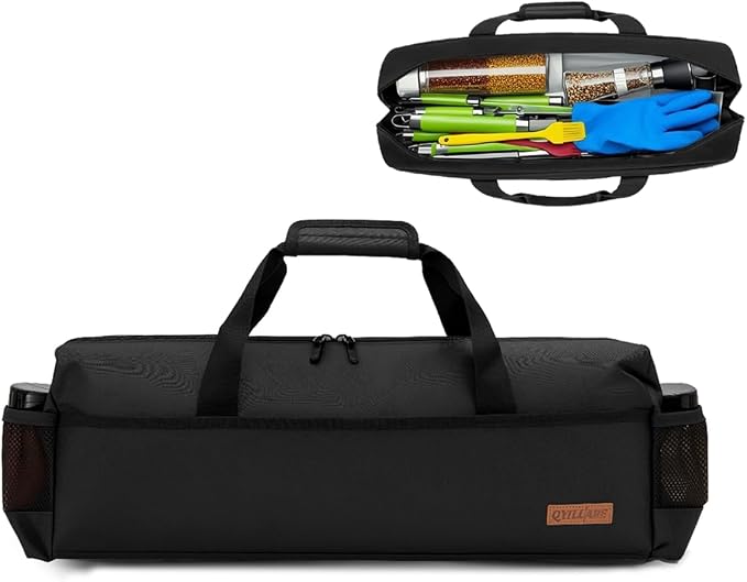 Heavy Duty Waterproof 22" Grill Tool Storage Bag,Grill Utensil Storage Bag