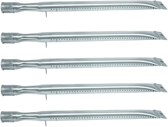 SA241A (5-Pack) 16.5 inch Stainless Steel Burner Replecement for Charmglow 810-2320 Grill Pro 226454 226464 236454 236464 Brinkmann 810-2320 Broil-Mate 726454 726464