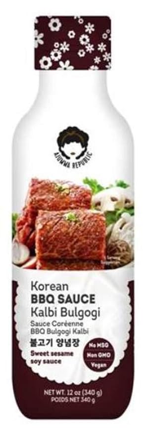 Jayone Korean BBQ Sauce, Bulgogi and Kalbi, 12 Ounce